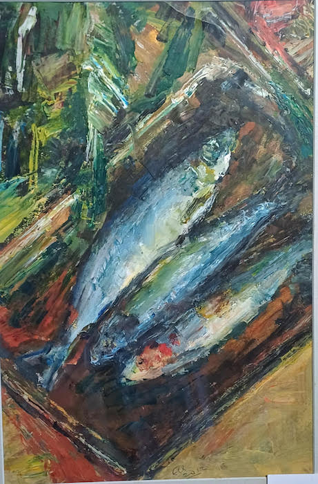 Herring and Two Sardines . 2012 by Ed Lewis